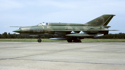 Photo ID 55920 by Carl Brent. Germany Air Force Mikoyan Gurevich MiG 21MF, 23 13