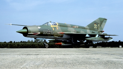 Photo ID 55918 by Carl Brent. Germany Air Force Mikoyan Gurevich MiG 21MF, 23 15