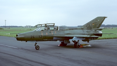 Photo ID 55915 by Carl Brent. Germany Air Force Mikoyan Gurevich MiG 21US, 24 12