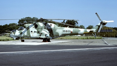 Photo ID 55897 by Carl Brent. Germany Air Force Mil Mi 24D, 96 09