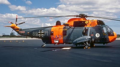 Photo ID 56036 by Eric Tammer. Germany Navy Westland Sea King Mk41, 89 71