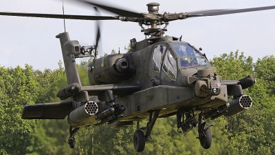 Photo ID 56220 by Robin Coenders / VORTEX-images. Netherlands Air Force Boeing AH 64DN Apache Longbow, Q 18