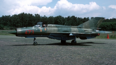Photo ID 56216 by Henk Schuitemaker. East Germany Air Force Mikoyan Gurevich MiG 21SPS, 473