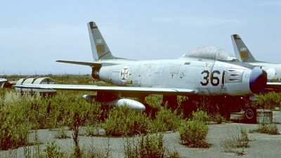 Photo ID 56724 by Carl Brent. Portugal Air Force North American F 86F Sabre, 5361