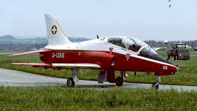Photo ID 57650 by Carl Brent. Switzerland Air Force British Aerospace Hawk T 66, U 1266