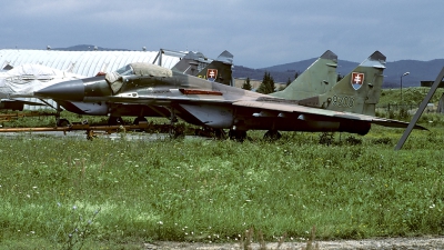 Photo ID 57755 by Carl Brent. Slovakia Air Force Mikoyan Gurevich MiG 29A 9 12A, 9308