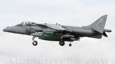Photo ID 7189 by lee blake. UK Air Force British Aerospace Harrier GR 9, ZG505