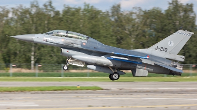 Photo ID 57783 by Andreas Zeitler - Flying-Wings. Netherlands Air Force General Dynamics F 16BM Fighting Falcon, J 210