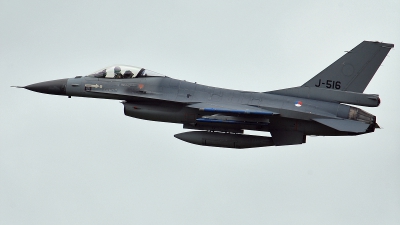Photo ID 58233 by Martin Thoeni - Powerplanes. Netherlands Air Force General Dynamics F 16AM Fighting Falcon, J 516