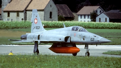 Photo ID 57904 by Carl Brent. Switzerland Air Force Northrop F 5E Tiger II, J 3021