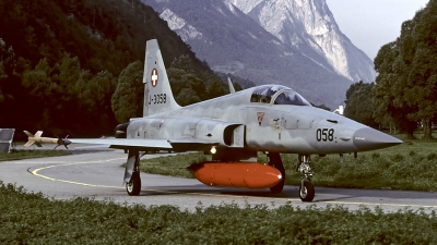 Photo ID 57907 by Carl Brent. Switzerland Air Force Northrop F 5E Tiger II, J 3058