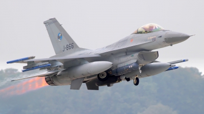 Photo ID 58580 by Jens Wiemann. Netherlands Air Force General Dynamics F 16AM Fighting Falcon, J 866