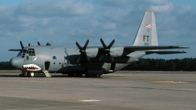 Photo ID 58557 by Henk Schuitemaker. USA Air Force Lockheed C 130E Hercules L 382, 64 0570