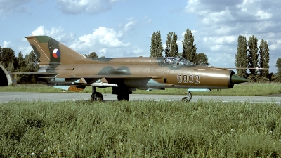 Photo ID 58682 by Carl Brent. Czech Republic Air Force Mikoyan Gurevich MiG 21MF, 9802
