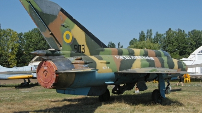 Photo ID 58820 by Horatiu Goanta. Romania Air Force Mikoyan Gurevich MiG 21M, 903
