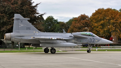 Photo ID 58728 by Eric Tammer. Hungary Air Force Saab JAS 39C Gripen, 32