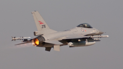 Photo ID 59309 by Caspar Smit. Norway Air Force General Dynamics F 16AM Fighting Falcon, 276