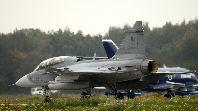 Photo ID 59506 by Robert Hoeting. Czech Republic Air Force Saab JAS 39D Gripen, 9819