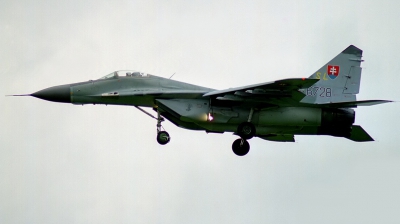 Photo ID 59568 by Arie van Groen. Slovakia Air Force Mikoyan Gurevich MiG 29AS, 6728