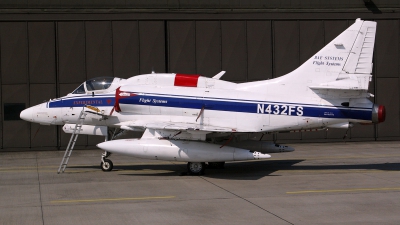 Photo ID 60085 by Jens Hameister. Company Owned BAe Systems Douglas A 4N Skyhawk, N432FS