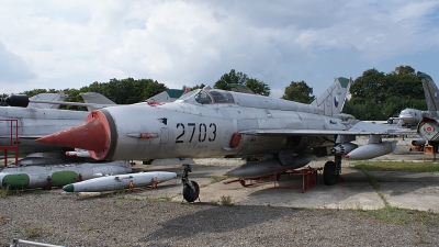 Photo ID 60155 by Ladislav Vanek. Czech Republic Air Force Mikoyan Gurevich MiG 21MA, 2703