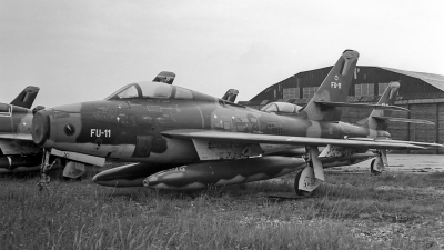 Photo ID 60204 by Eric Tammer. Belgium Air Force Republic F 84F Thunderstreak, FU 11