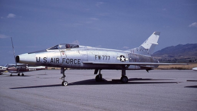 Photo ID 60350 by Rick Morgan. USA Air Force North American F 100A Super Sabre, 52 5777