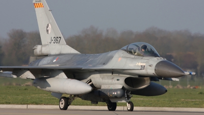 Photo ID 60443 by Rob Hendriks. Netherlands Air Force General Dynamics F 16AM Fighting Falcon, J 367