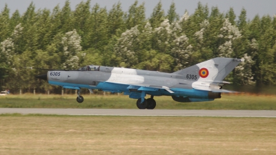 Photo ID 60851 by Rob Hendriks. Romania Air Force Mikoyan Gurevich MiG 21MF 75 Lancer C, 6305
