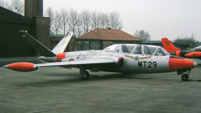 Photo ID 61757 by Arie van Groen. Belgium Air Force Fouga CM 170 Magister, MT 29