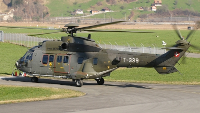 Photo ID 61942 by Rob Hendriks. Switzerland Air Force Aerospatiale AS 532UL Cougar, T 339