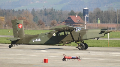 Photo ID 61944 by Rob Hendriks. Switzerland Air Force Pilatus PC 6 B2 H2M 1 Turbo Porter, V 616