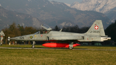 Photo ID 62348 by Rob Hendriks. Switzerland Air Force Northrop F 5E Tiger II, J 3025