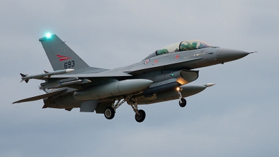Photo ID 60922 by Ricardo Manuel Abrantes. Norway Air Force General Dynamics F 16BM Fighting Falcon, 693