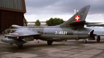 Photo ID 60987 by Alex Staruszkiewicz. Switzerland Air Force Hawker Hunter F58, J 4021