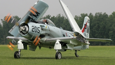 Photo ID 7704 by Christophe Haentjens. Private Private Douglas A 1D Skyraider AD 4N, F AZDP