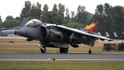 Photo ID 65432 by Niels Roman / VORTEX-images. UK Air Force British Aerospace Harrier GR 9, ZG858