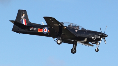 Photo ID 62715 by Mike Griffiths. UK Air Force Short Tucano T1, ZF137