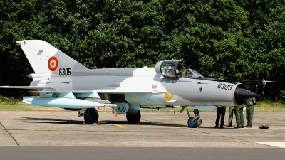 Photo ID 62564 by Rob Hendriks. Romania Air Force Mikoyan Gurevich MiG 21MF 75 Lancer C, 6305