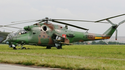 Photo ID 63157 by Rob Hendriks. Slovakia Air Force Mil Mi 35 Mi 24V, 0832