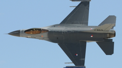 Photo ID 62797 by Joop de Groot. Netherlands Air Force General Dynamics F 16AM Fighting Falcon, J 869