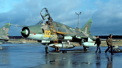 Photo ID 63464 by Carl Brent. Russia Air Force Sukhoi Su 17M4 Fitter K, 03 YELLOW
