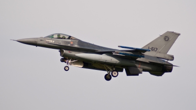 Photo ID 63643 by Caspar Smit. Netherlands Air Force General Dynamics F 16AM Fighting Falcon, J 617