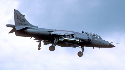 Photo ID 64581 by Carl Brent. UK Navy British Aerospace Sea Harrier FRS 1, XZ491
