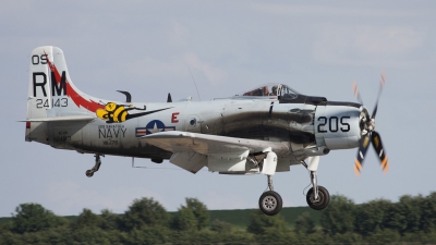 Photo ID 64936 by Niels Roman / VORTEX-images. Private Private Douglas A 1D Skyraider AD 4N, F AZDP