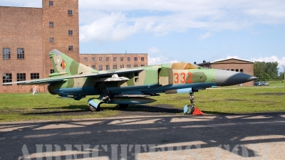 Photo ID 8080 by Jörg Pfeifer. East Germany Air Force Mikoyan Gurevich MiG 23ML, 332