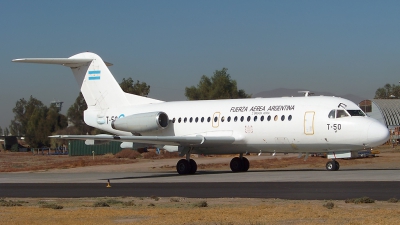Photo ID 65072 by Paulo Morales Valdebenito. Argentina Air Force Fokker F 28 1000 Fellowship, T 50