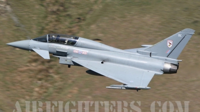 Photo ID 8164 by Paul Cameron. UK Air Force Eurofighter Typhoon T1, ZJ806