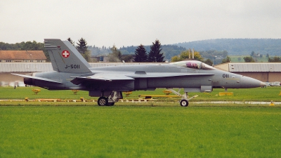 Photo ID 66166 by Martin Thoeni - Powerplanes. Switzerland Air Force McDonnell Douglas F A 18C Hornet, J 5011
