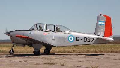 Photo ID 66421 by Carl Brent. Argentina Air Force Beech T 34A Mentor, E 037